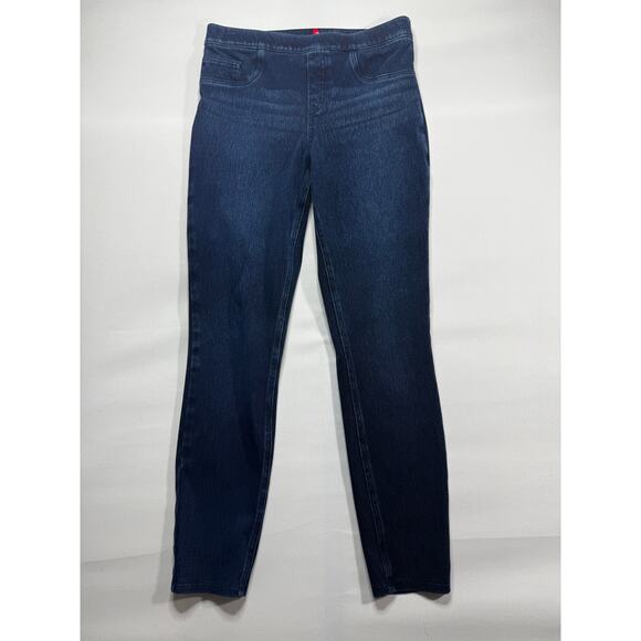 SPANX Denim - Spanx Women's Pull On Skinny Stretch Blue Denim Jeggings - Size M (29x27)